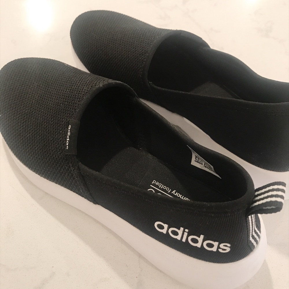 Like new adidas slip ons!